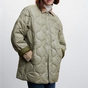 Mango Quilted Jacket